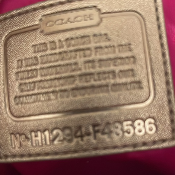 Coach Tattersall Plaid Tote Bag - Picture 5 of 7